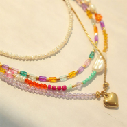 Inspirational Sets How to design summer jewellery with top faceted beads bicone