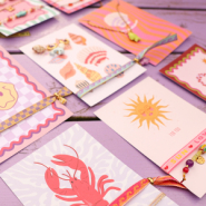 Inspirational Sets Get creative with ribbon text and unique jewellery cards