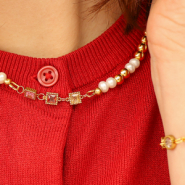 Inspirational Sets Design unique jewellery with stainless steel charms and connectors with zirconia