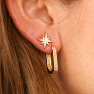 Inspirational Sets Complete your jewellery collection with our brass TQ metal earrings