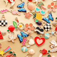 NEW Metal beads and charms