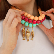 NEW BY31® acrylic bead necklaces