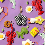 NEW New cheerful bag charms