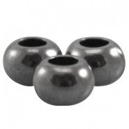 DQ European metal gunmetal / silver anthracite charms Check out our wide range of Designer Quality European metal beads in gunmetal / silver anthracite