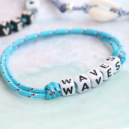 Creating jewellery: Movable ‘sliding knot’ technique with maritime cord ♡ DIY