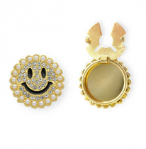 Button covers smiley