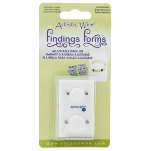 Artistic Wire Tools Findings Forms Adjustable Rings .