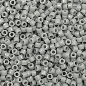 Miyuki beads delica's 11/0 Opaque Grey