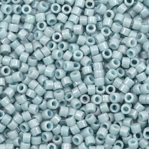 Miyuki beads delica's 11/0 Duracoat Opaque Dyed Moody Blue