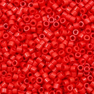 Miyuki beads delica's 11/0 Opaque Red