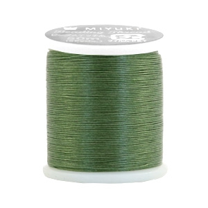 Miyuki beading cord Green