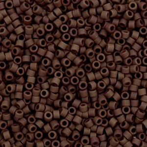 Miyuki beads delica's 11/0 Opaque Matte Espresso Brown DB-1910