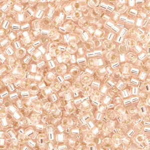 Miyuki beads delica's 11/0 Silverlined Pink Mist DB-1203