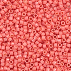 Miyuki beads delica's 11/0 Duracoat Opaque Dyed Light Watermelon Pink DB-2114