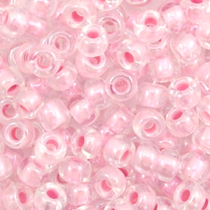 Miyuki seed beads 6/0 Pearlized Effect Pink 6-4607