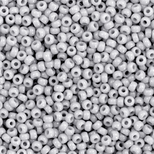 Miyuki seed beads 11/0 Opaque Gray 11-498