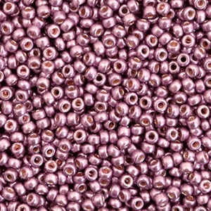 Miyuki seed beads 11/0 Duracoat Galvanized Eggplant Purple 11-4220