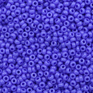 Miyuki seed beads 11/0 Opaque Blue 11-417