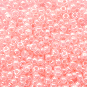Miyuki seed beads 11/0 Ceylon Baby Pink 11-517