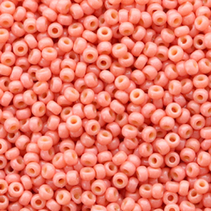 Miyuki seed beads 11/0 Duracoat Opaque Light Watermelon Pink 11-4464
