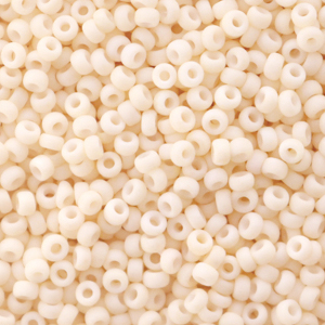 Miyuki seed beads 11/0 Opaque Matte Antique Beige 11-2022