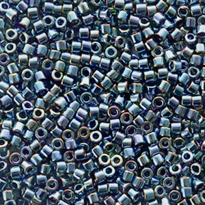 Miyuki beads delica's 11/0 Metallic Iris Gunmetal Black DB-6