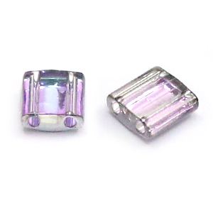 Miyuki beads tila 5x5mm Vitrail Light Purple TL-4574