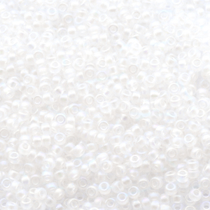 Miyuki seed beads 11/0 White Lined AB Crystal 11-284