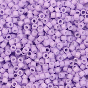 Miyuki beads delica's 11/0 Duracoat Opaque Dyed Columbine Lila DB-2138