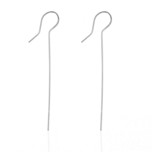 Stainless steel earrings Silver