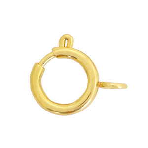 Stainless steel findings clasp 10x12mm Gold