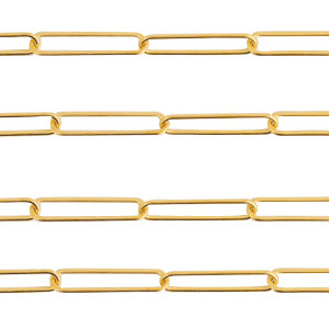 Stainless steel findings belcher chain Gold
