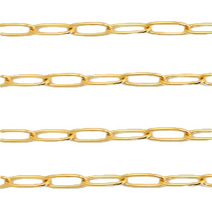 Stainless steel findings belcher chain Gold