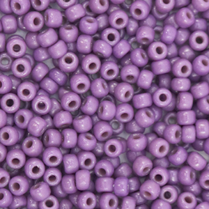 Miyuki seed beads 8/0 Duracoat Opaque Dark Orchid Purple 8-4489