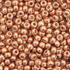 Miyuki seed beads 8/0 Duracoat Galvanized Muscat 8-4206