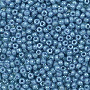 Miyuki seed beads 11/0 Duracoat Opaque Juniper Berry Blue 11-4485
