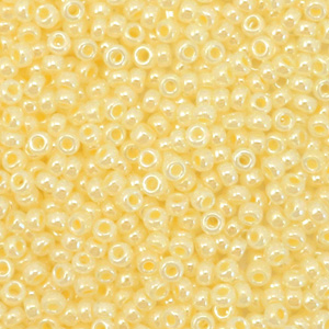 Miyuki seed beads 11/0 Ceylon Lemon Ice Yellow 11-514D