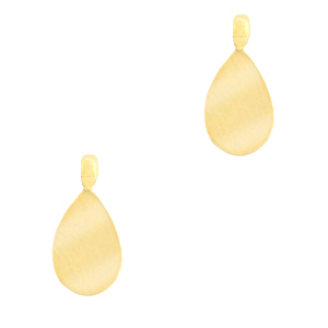 Stainless steel charms drop Gold