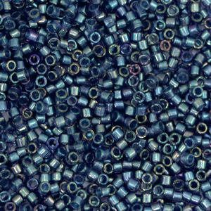 Miyuki beads delica's 11/0 Fancy Lined Night Sky Blue DB-2386