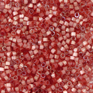 Miyuki beads delica's 11/0 Silk Satin Dyed Dark Berry Red DB-1805