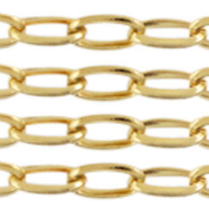 Stainless steel findings belcher chain&nbsp;anchor cable Gold