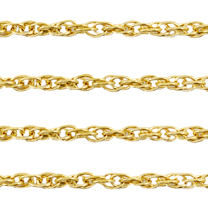Stainless steel findings belcher chain Gold