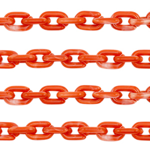 Acrylic chain 15mm Red