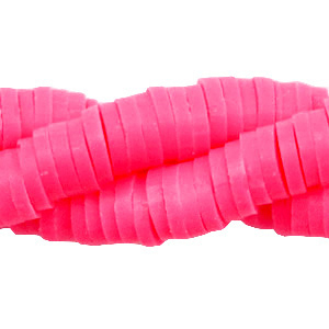 Katsuki beads 4mm Neon Pink