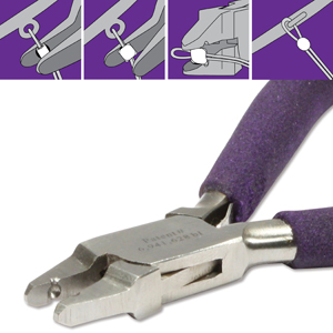 Beadsmith Magical crimp forming tool Purple-Silver