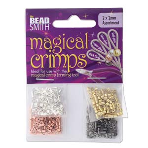 Beadsmith Magical crimp beads Multicolour