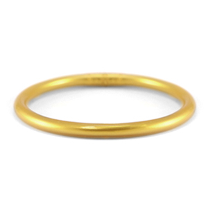 Inspired temple bangles 5mm size S Aspen Gold