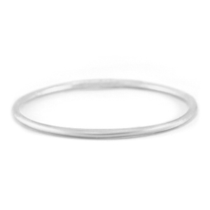 Inspired temple bangles 3mm size M Silver