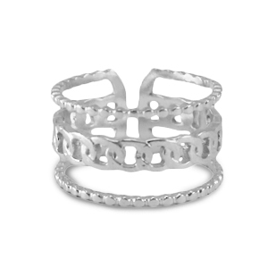 Stainless steel rings Silver