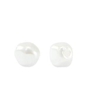 Imitation freshwater pearls White